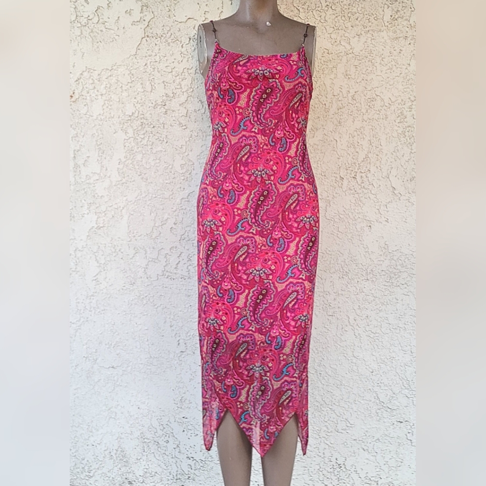 Boho Sphagnum Hankerchief Dress